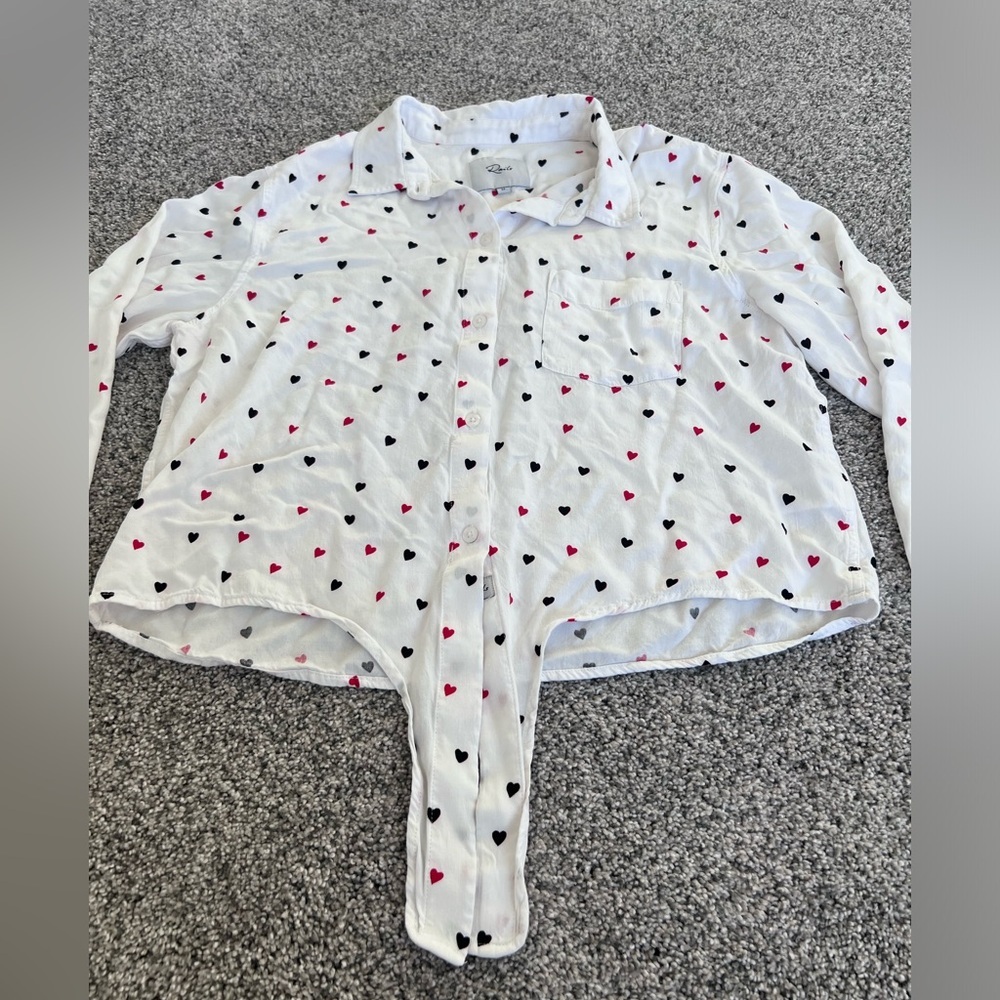 Women’s Rails Val Crush Button Down Front Tie Hea… - image 2